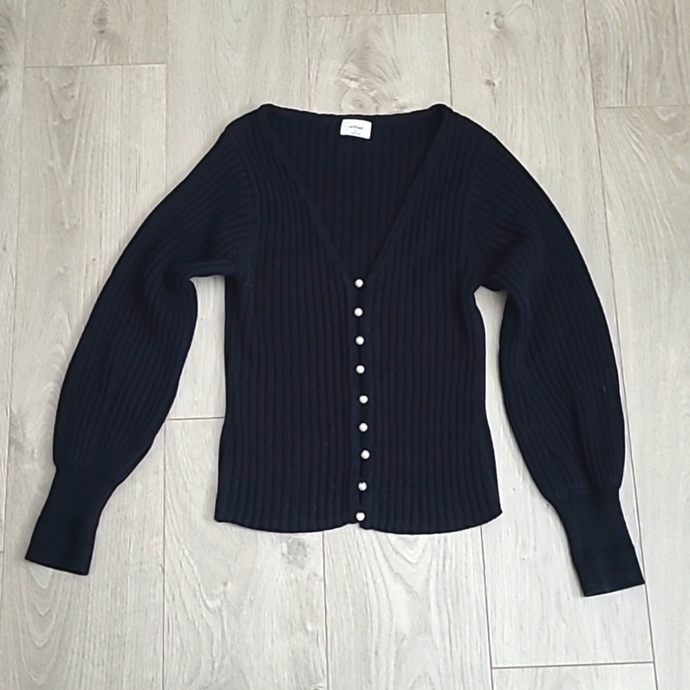 Pearl Cardigan Navy